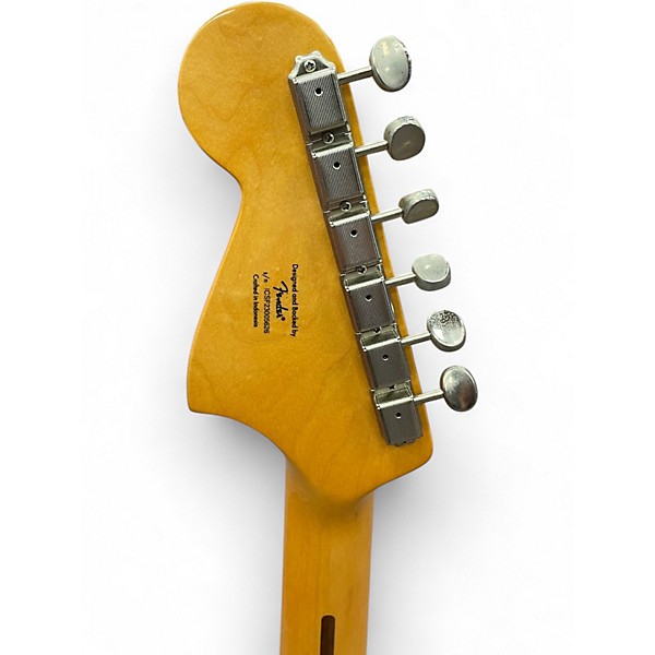 Used Squier Classic Vibe Bass VI Black Electric Bass Guitar