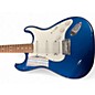 Used 2003 Fender Standard Stratocaster Electron Blue Metallic Solid Body Electric Guitar thumbnail
