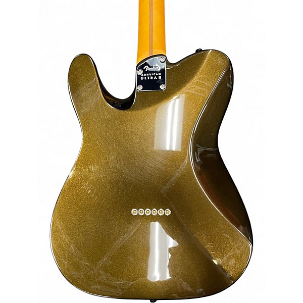 Used Fender American Ultra II Telecaster Texas Tea Solid Body Electric Guitar