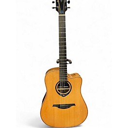 Used Lag Guitars Tramontane THV30DCE Natural Acoustic Electric Guitar