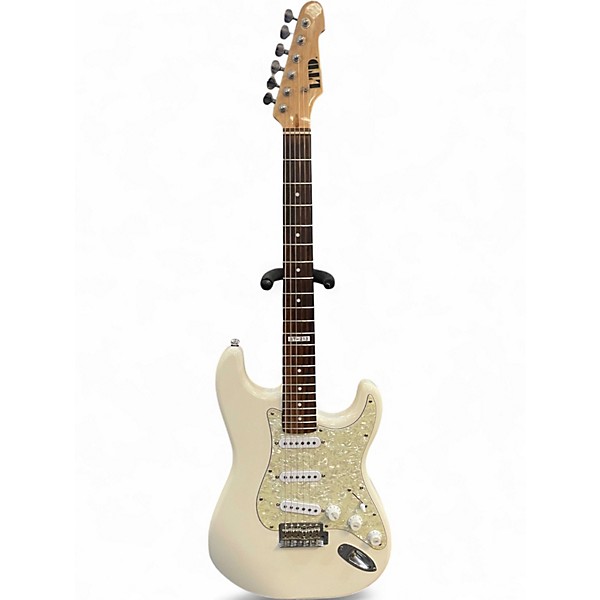 Used ESP LTD ST213 Cream Solid Body Electric Guitar
