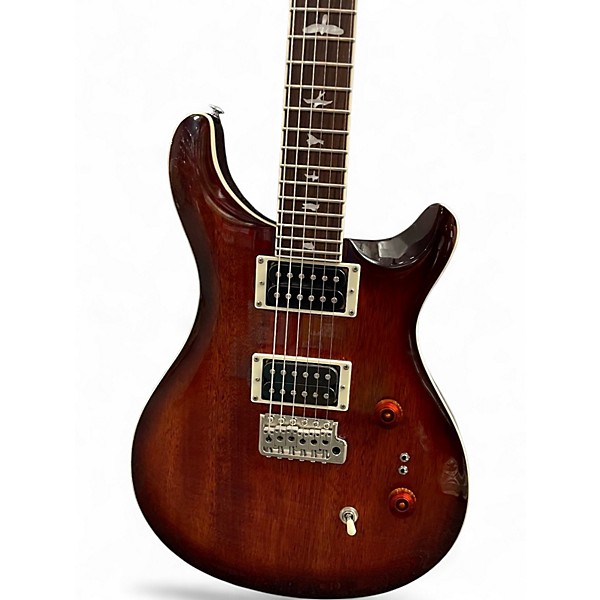 Used PRS SE Custom 24 2 Color Sunburst Solid Body Electric Guitar