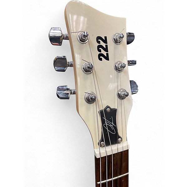 Used First Act 222 White Solid Body Electric Guitar