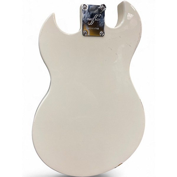 Used First Act 222 White Solid Body Electric Guitar
