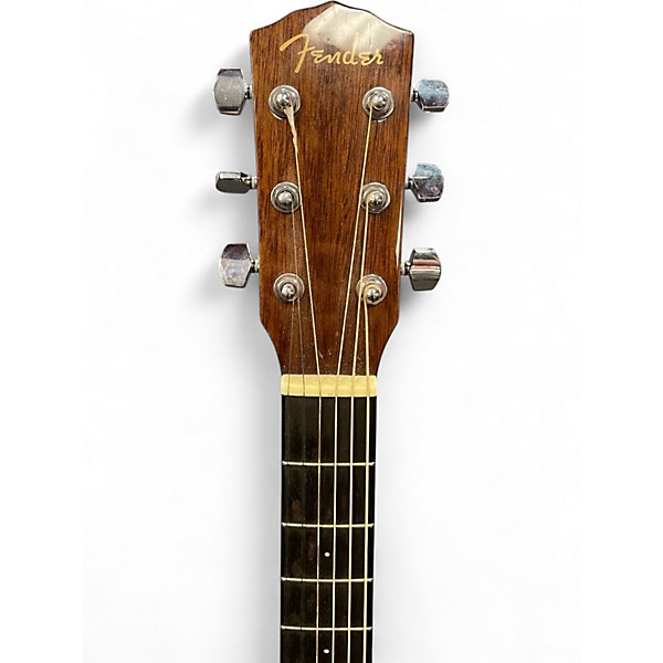 Used Fender CD60 Dreadnought Natural Acoustic Guitar