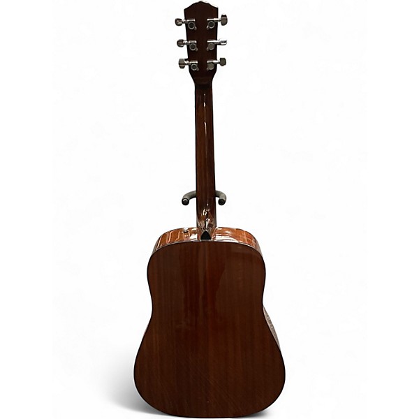 Used Fender CD60 Dreadnought Natural Acoustic Guitar