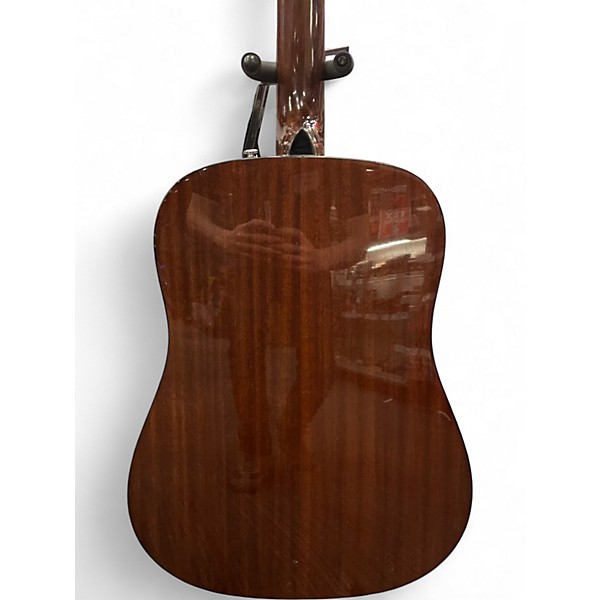 Used Fender CD60 Dreadnought Natural Acoustic Guitar