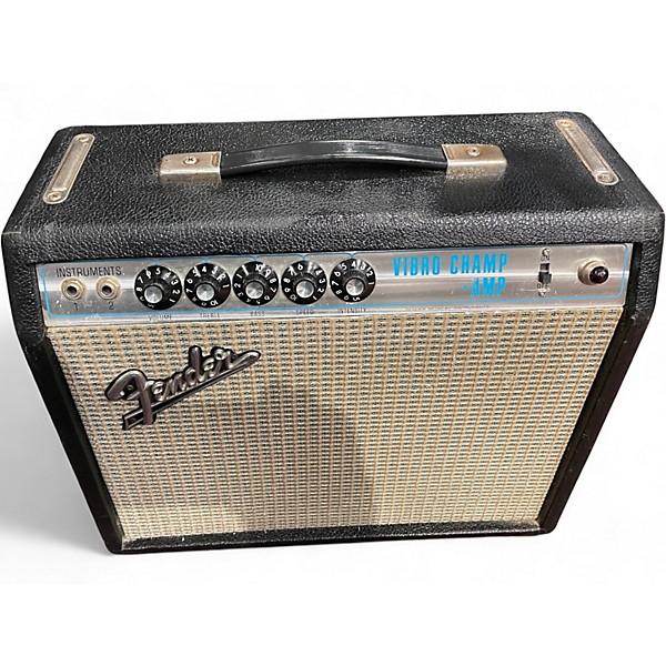 Vintage 1968 Fender VIBRO CHAMP -AMP Tube Guitar Combo Amp