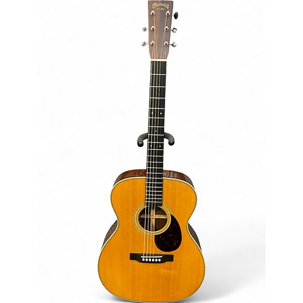 Used Martin OM28E Retro GOLDEN BROWN Acoustic Electric Guitar