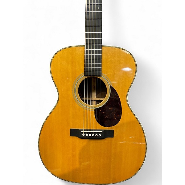 Used Martin OM28E Retro GOLDEN BROWN Acoustic Electric Guitar