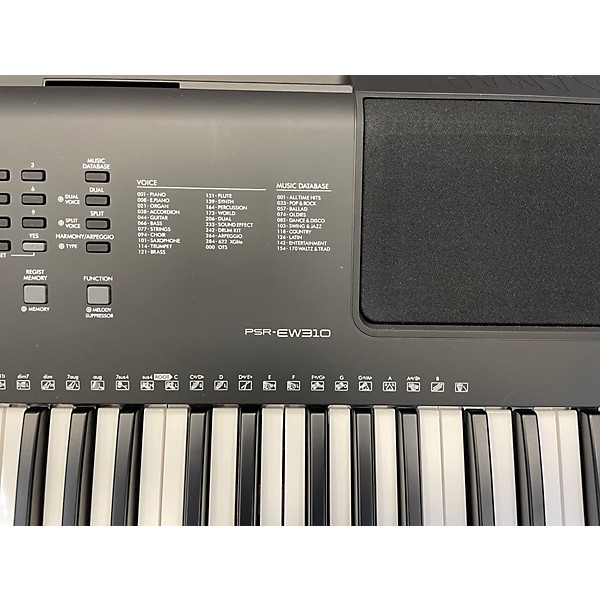 Used Yamaha PSR EW310 Arranger Keyboard