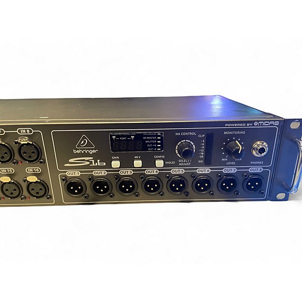 Used Behringer S16 DIGITAL STAGE SNAKE Digital Mixer