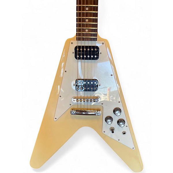 Used Epiphone Flying V '67 Classic White Solid Body Electric Guitar