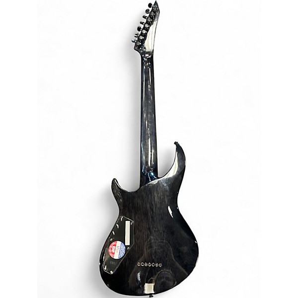 Used ESP LTD H3-1007 Trans Black Solid Body Electric Guitar