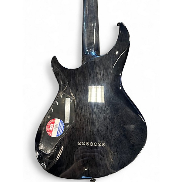 Used ESP LTD H3-1007 Trans Black Solid Body Electric Guitar