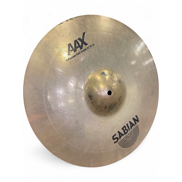 Used SABIAN 16in AAX Xplosion Fast Crash Cymbal