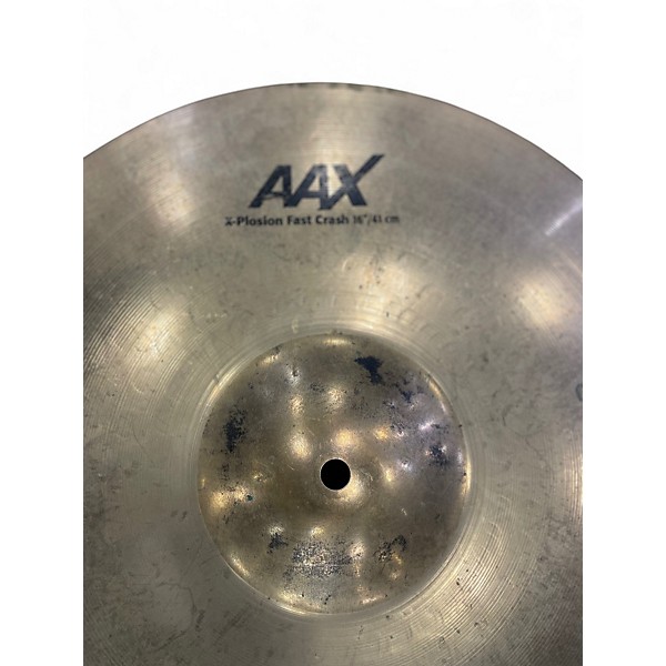 Used SABIAN 16in AAX Xplosion Fast Crash Cymbal
