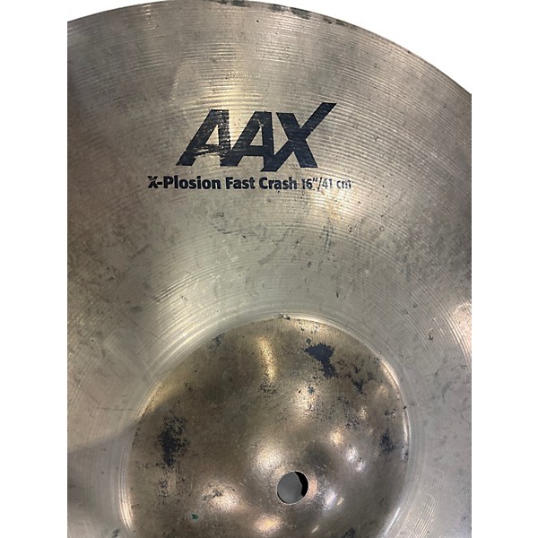 Used SABIAN 16in AAX Xplosion Fast Crash Cymbal