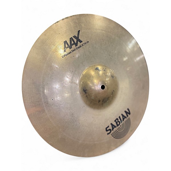 Used SABIAN 16in AAX Xplosion Fast Crash Cymbal