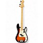 Used Fender Player Precision Bass 3 Tone Sunburst Electric Bass Guitar thumbnail