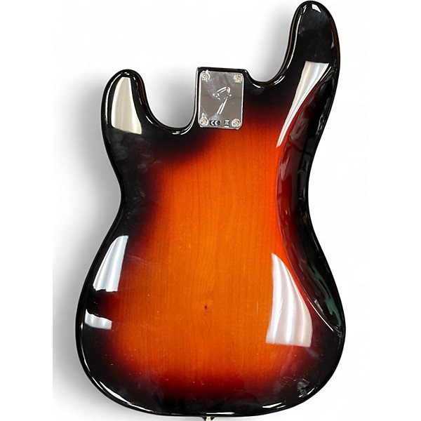 Used Fender Player Precision Bass 3 Tone Sunburst Electric Bass Guitar