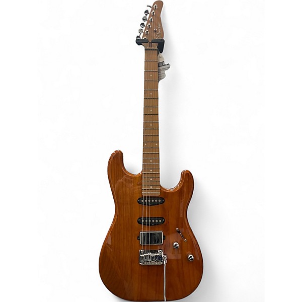 Used Schecter Guitar Research DIAMOND SERIES VAN NUYS Antique Natural Solid Body Electric Guitar