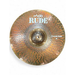 Used Paiste 16in Rude Classic Crash Ride Cymbal