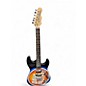 Used Dave & Buster’s Dave and Buster’s Black, Blue and Orange Solid Body Electric Guitar thumbnail