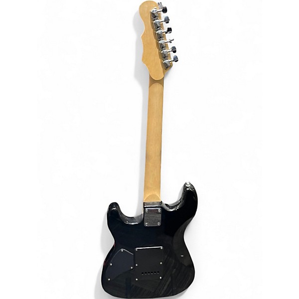Used Dave & Buster’s Dave and Buster’s Black, Blue and Orange Solid Body Electric Guitar