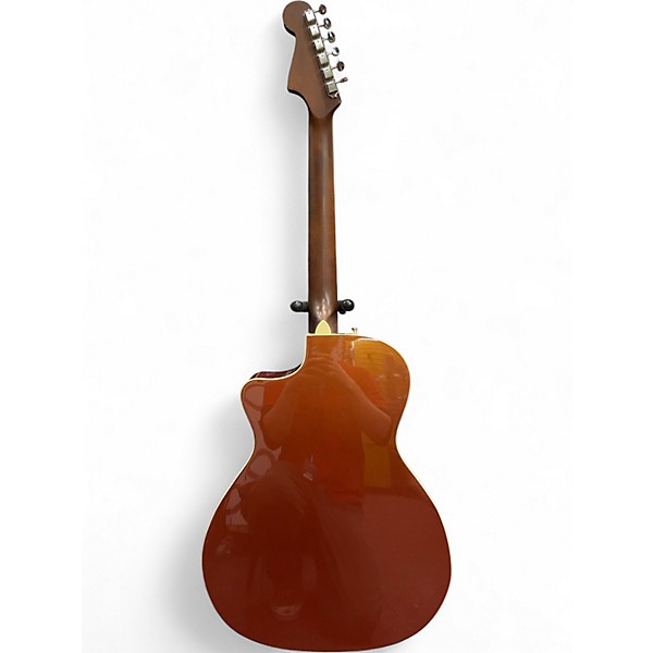 Used Fender NEWPORTER Copper Acoustic Electric Guitar
