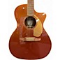 Used Fender NEWPORTER Copper Acoustic Electric Guitar