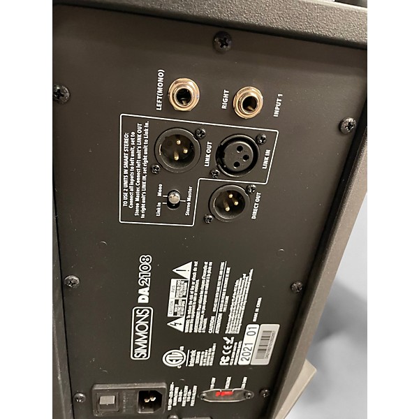 Used Simmons DA2108 Powered Monitor