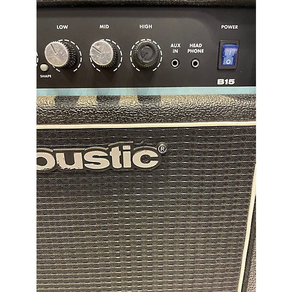 Used Acoustic B15 15W 1x10 Bass Combo Amp