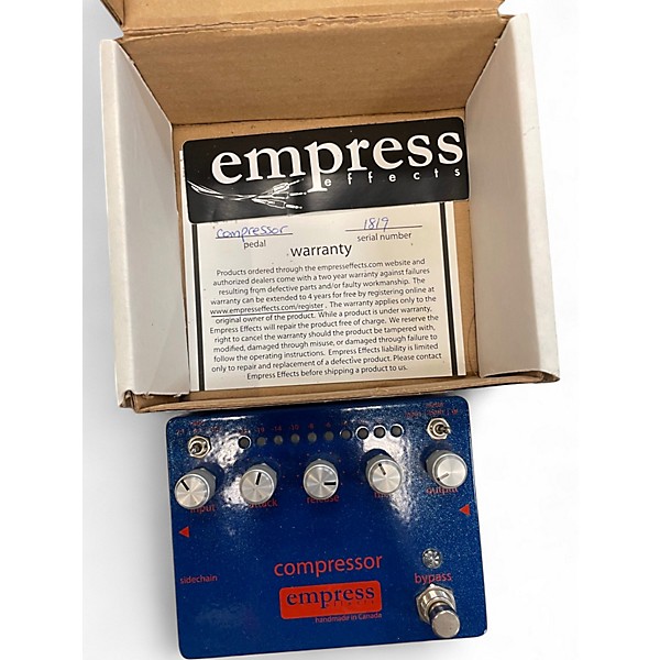 Used Empress Effects Compressor Effect Pedal