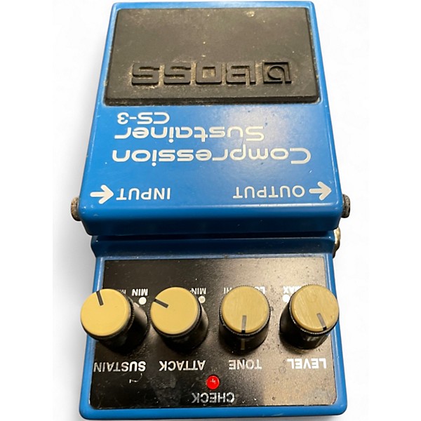 Used BOSS CS3 Compressor Sustainer Effect Pedal