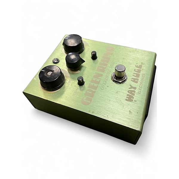Used Way Huge Electronics WHE202 Green Rhino Overdrive Effect Pedal
