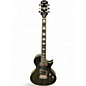 Used 2016 Epiphone Nighthawk Custom Reissue TRANS BLACK Solid Body Electric Guitar thumbnail