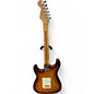 Used Fender American Deluxe Ash Stratocaster Tobacco Sunburst Solid Body Electric Guitar