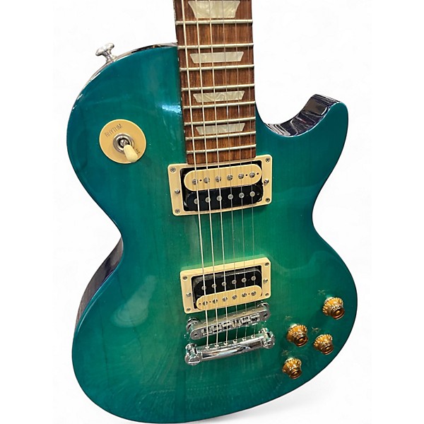 Used 2016 Gibson Les Paul Standard CARIBBEAN NIGHT Solid Body Electric Guitar