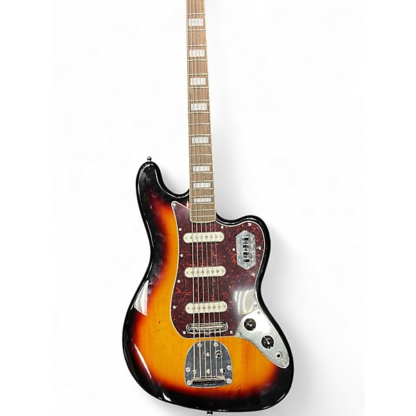 Used Squier Classic Vibe Bass VI 3 Color Sunburst Electric Bass Guitar