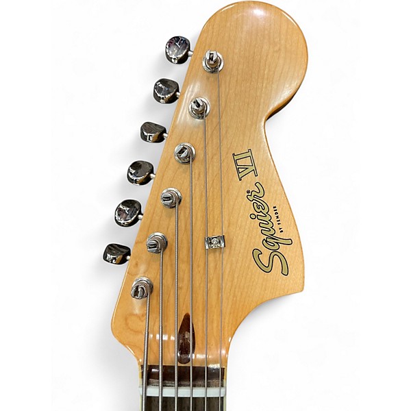 Used Squier Classic Vibe Bass VI 3 Color Sunburst Electric Bass Guitar