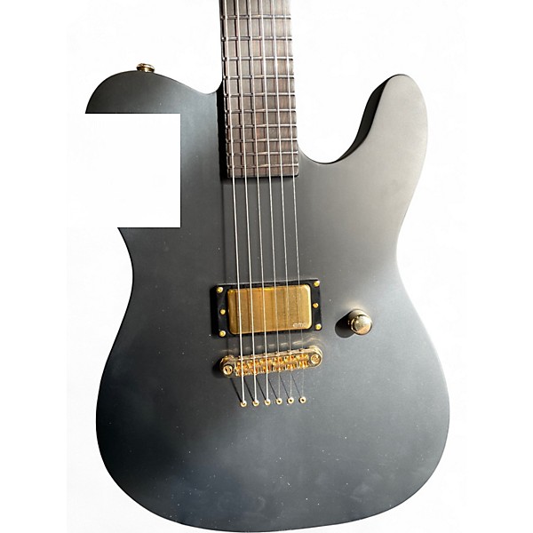 Used ESP LTD AA-1 Satin Black Solid Body Electric Guitar
