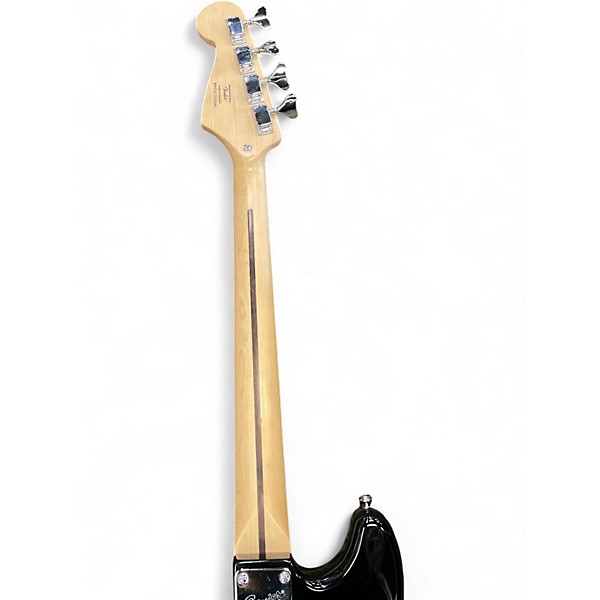 Used Squier Bronco Black Electric Bass Guitar