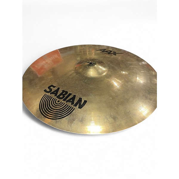 Used SABIAN 21in AAX Stage Ride Cymbal