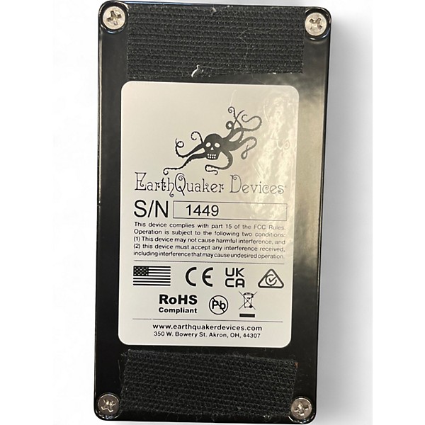 Used EarthQuaker Devices ZOAR BLACKOUT Effect Pedal