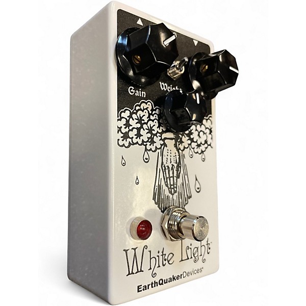 Used EarthQuaker Devices White Light Overdrive Effect Pedal