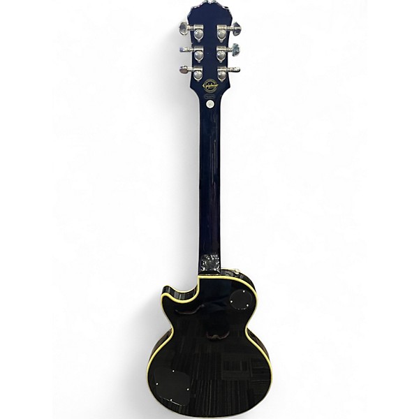 Used Epiphone Les Paul Custom Silverburst Solid Body Electric Guitar