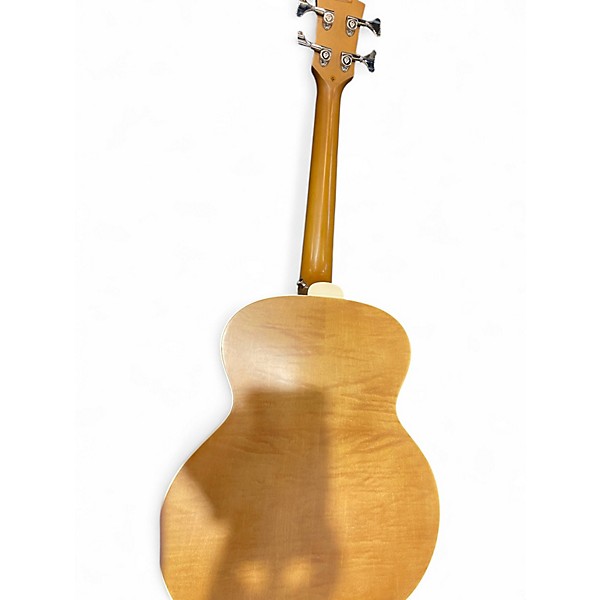 Used Guild Jumbo Junior Bass Natural Acoustic Bass Guitar