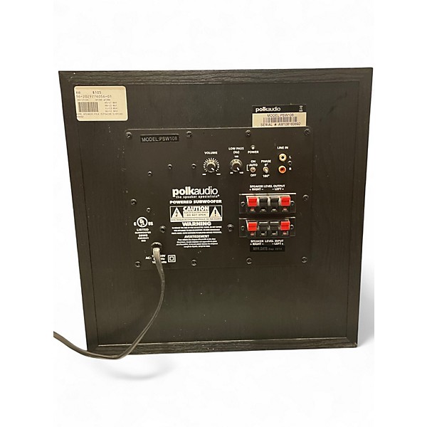Used Polk Audio POLKAUDIO PSW108 Subwoofer