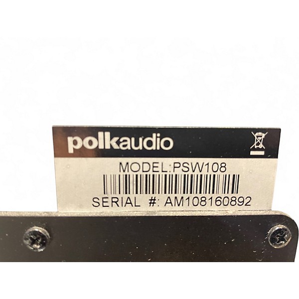 Used Polk Audio POLKAUDIO PSW108 Subwoofer